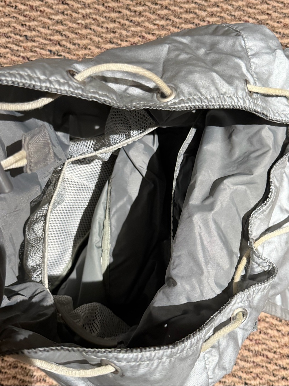 Lesportsac silver Drawstring Backpack - Picture 7 of 8